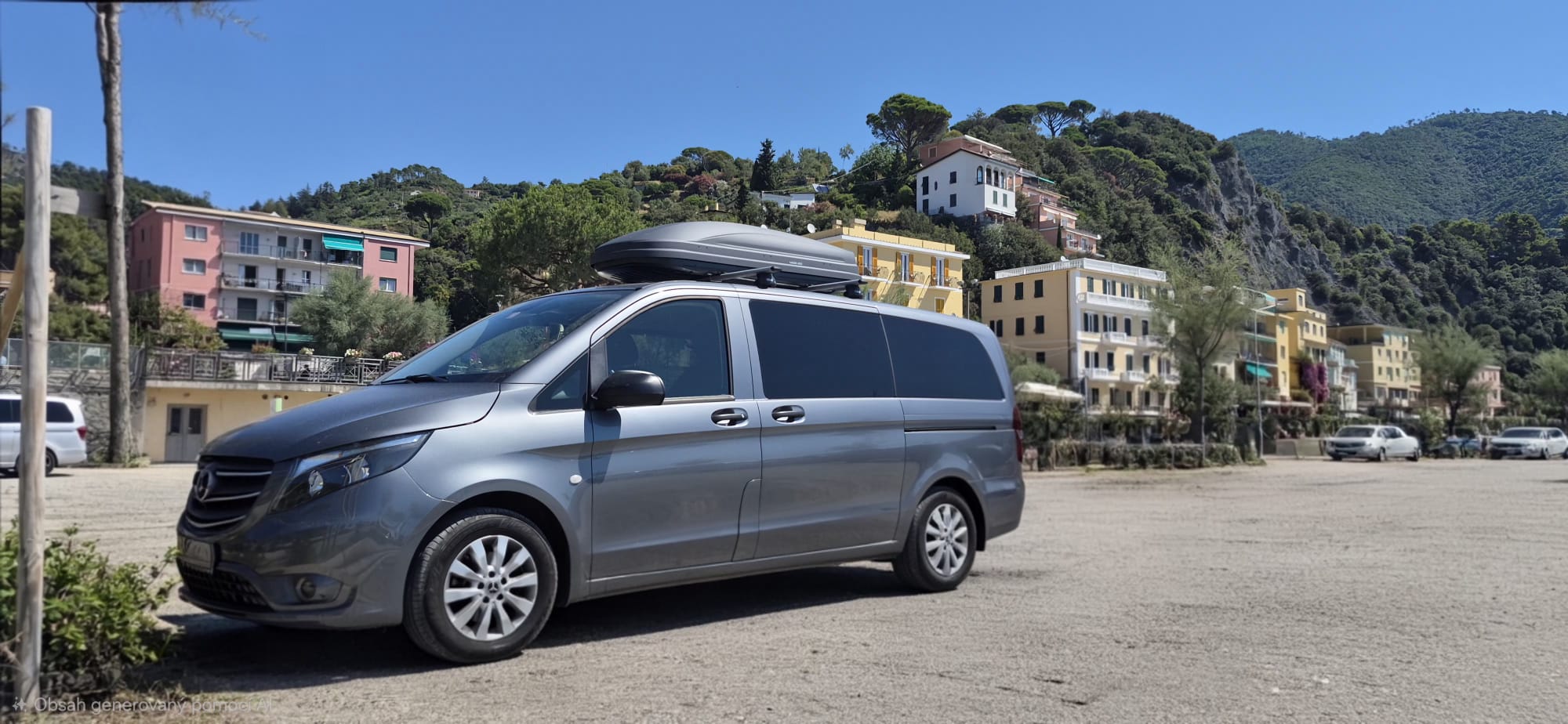 Střešní box na Mercedes Vito
